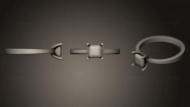 Jewelry rings ring 58 3d model